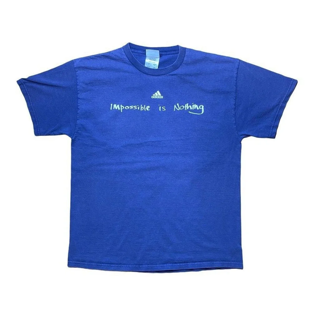 Vintage ADIDAS x Impossible is nothing shirt